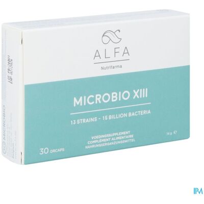 ALFA Microbio XIII Maagsapresist V-caps 30 ALFA Microbio XIII Maagsapresist V-caps 30