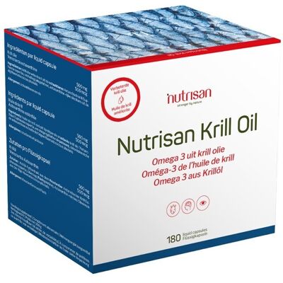 Nutrisan Omega 3 uit Krill Olie 180 Capsules Nutrisan Omega 3 uit Krill Olie 180 Capsules