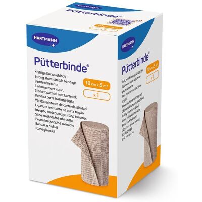 Hartmann Putterbinden 10cmx5m 1 P/s Hartmann Putterbinden 10cmx5m 1 P/s