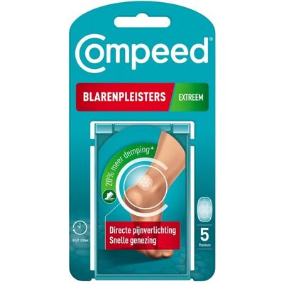 Merk Compeed Model - Hydrocolloid Voethuidverzorging - 5 Pleisters Merk Compeed Model - Hydrocolloid Voethuidverzorging - 5 Pleisters