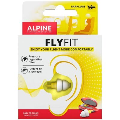 Labophar Alpine FlyFit 1 Paar Oordoppen Labophar Alpine FlyFit 1 Paar Oordoppen