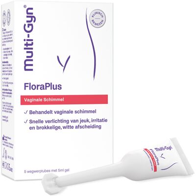 Multi-Gyn FloraPlus Vaginale Schimmelinfecties Gel 5 x 5ml Multi-Gyn FloraPlus Vaginale Schimmelinfecties Gel 5 x 5ml