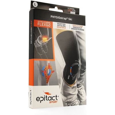 Epitact Kniebescherming Physiostrap Ski l Epitact Kniebescherming Physiostrap Ski l