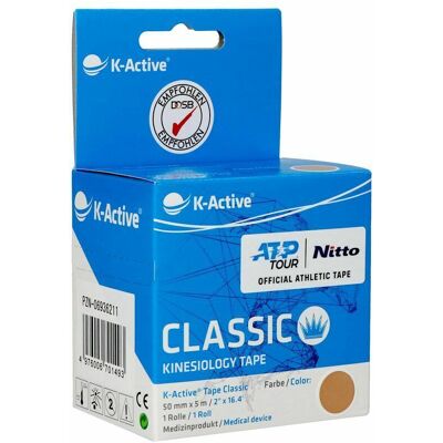 NAQI K-Active Tape Neutral 5,0cm x 5m NAQI K-Active Tape Neutral 5,0cm x 5m