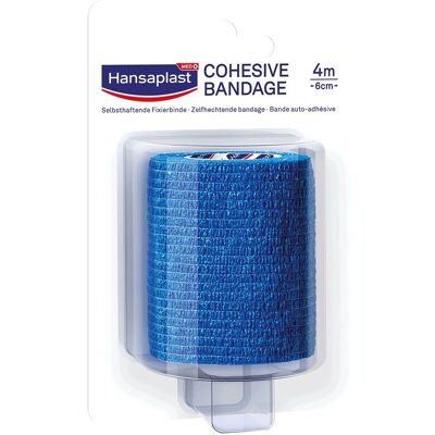 HANSAPLAST Model Zelfklevende Zwachtel - 6cmx4m - Blauw HANSAPLAST Model Zelfklevende Zwachtel - 6cmx4m - Blauw