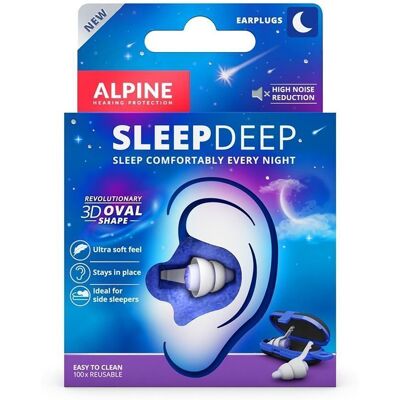 Labophar Alpine SleepDeep 1 Paar Oordoppen M/L Labophar Alpine SleepDeep 1 Paar Oordoppen M/L
