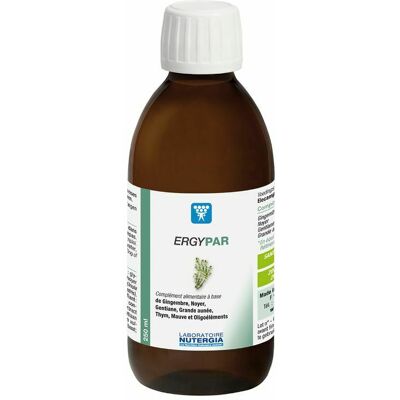 Nutergia Ergypar 250ml Voedingssupplement - Spijsvertering Nutergia Ergypar 250ml Voedingssupplement - Spijsvertering