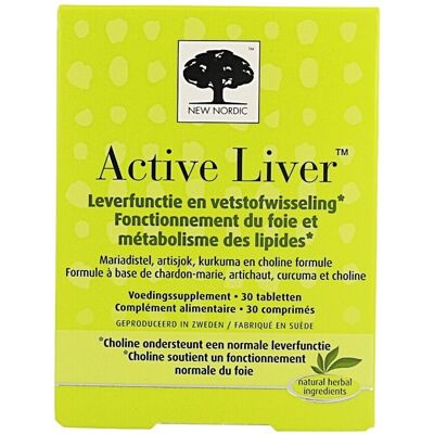 New Nordic Active Liver Comprimé - Voedingssupplement New Nordic Active Liver Comprimé - Voedingssupplement