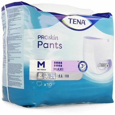 Tena Proskin Pants Maxi Medium 10 Tena Proskin Pants Maxi Medium 10