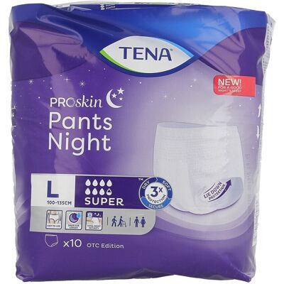 Tena Proskin Pants Night Super Large 10 Tena Proskin Pants Night Super Large 10