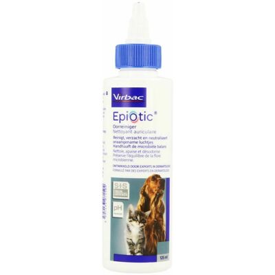 Virbac Epi-otic - Oorreiniger voor huisdieren - 2 x 125 ml Virbac Epi-otic - Oorreiniger voor huisdieren - 2 x 125 ml