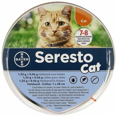 Seresto - Seresto - 38cm - Kat - Vlooienhalsband Seresto - Seresto - 38cm - Kat - Vlooienhalsband