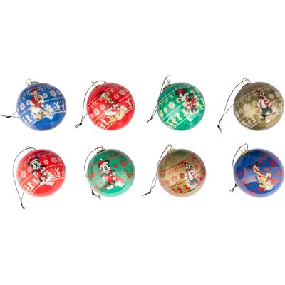 Disney 8 Kerstballen (Mickey Mouse) Disney 8 Kerstballen (Mickey Mouse)