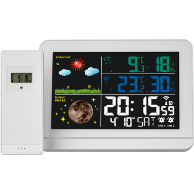 LIVARNO HOME Draadloos weerstation (wit) LIVARNO HOME Draadloos weerstation (wit)