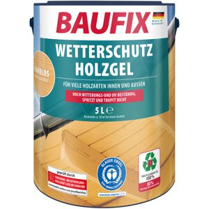 BAUFIX Weerbeschermende houtgel 5 liter (Kleurloos) BAUFIX Weerbeschermende houtgel 5 liter (Kleurloos)