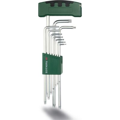 PARKSIDE Stiftsleutelset met kleurcodering 11-delig (tx-sleutelset) PARKSIDE Stiftsleutelset met kleurcodering 11-delig (tx-sleutelset)
