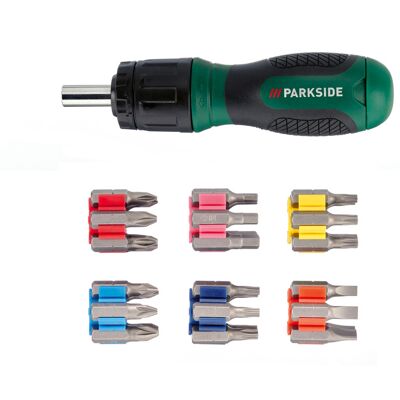 PARKSIDE Ratelschroevendraaier met bits PARKSIDE Ratelschroevendraaier met bits