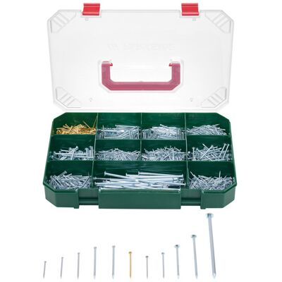 PARKSIDE Pluggen, haken en pluggen of spijkers (Spijkerassortiment) PARKSIDE Pluggen, haken en pluggen of spijkers (Spijkerassortiment)