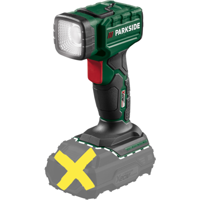 PARKSIDE Accu-LED-lamp 20 V zonder accu en lader (A1) PARKSIDE Accu-LED-lamp 20 V zonder accu en lader (A1)