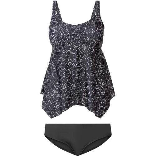 esmara Dames badpak / tankini (44, Zwart, Tankini)