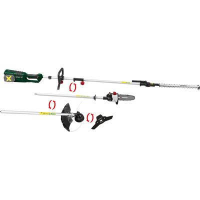PARKSIDE 4-in-1 accu-tuingereedschap 40 V zonder accu's en lader PARKSIDE 4-in-1 accu-tuingereedschap 40 V zonder accu's en lader