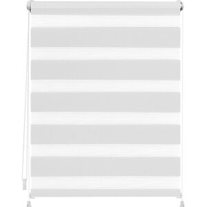 Lichtblick Duo-Rollo, Klemvast, 60x150 cm, Polyester, Wit Lichtblick Duo-Rollo, Klemvast, 60x150 cm, Polyester, Wit
