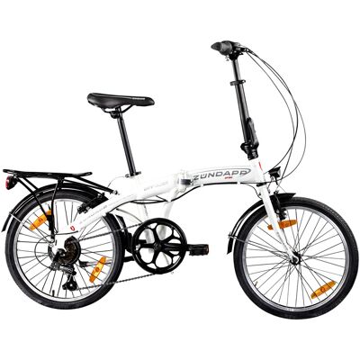 Zündapp Vouwfiets ZF20 Speed Folder 20" (Wit, 20 inch) Zündapp Vouwfiets ZF20 Speed Folder 20" (Wit, 20 inch)