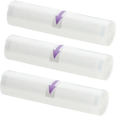 SILVERCREST Set van 3 rollen vacumeerfolie smal SILVERCREST Set van 3 rollen vacumeerfolie smal