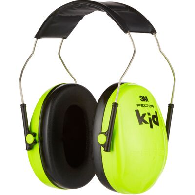 3M Peltor Kid gehoorbescherming voor kinderen (Neongroen) 3M Peltor Kid gehoorbescherming voor kinderen (Neongroen)