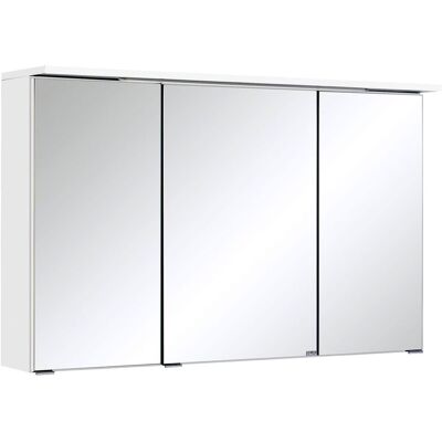 HELD Badkamer spiegelkast Bologna 3D (LED-inbouwlamp, Wit, 100 cm) HELD Badkamer spiegelkast Bologna 3D (LED-inbouwlamp, Wit, 100 cm)