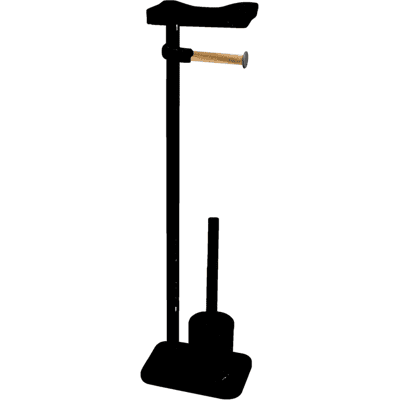 Ridder Toiletrolhouder met toiletborstel Albany (Zwart mat) Ridder Toiletrolhouder met toiletborstel Albany (Zwart mat)