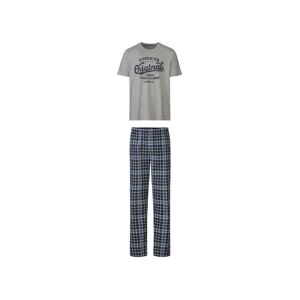Livergy Heren pyjama (L (52/54), Grijs)