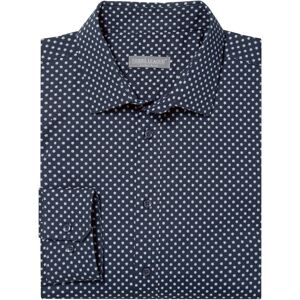 Nobel League Heren overhemd (40, Blauw/print) Nobel League Heren overhemd (40, Blauw/print)
