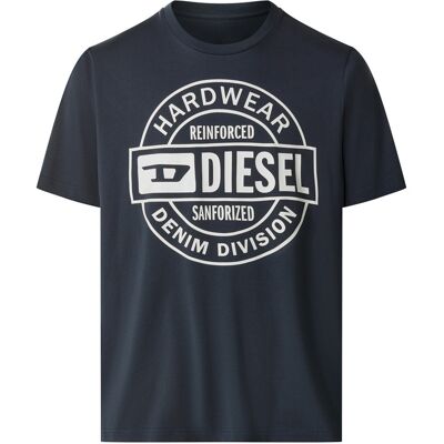 DIESEL Heren T-shirt (Marineblauw, L) DIESEL Heren T-shirt (Marineblauw, L)