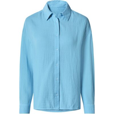esmara Mousseline dames blouse (Blauw, XS (32/34)) esmara Mousseline dames blouse (Blauw, XS (32/34))