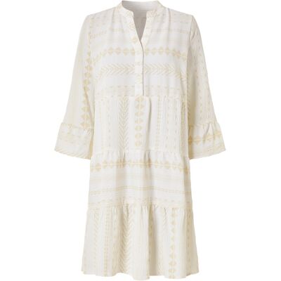 ESMARA Dames jurk (Crème, S (36/38)) ESMARA Dames jurk (Crème, S (36/38))