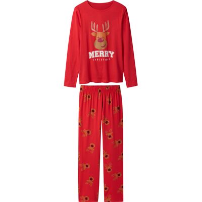 esmara Dames kerstpyjama (Rood, XS (32/34)) esmara Dames kerstpyjama (Rood, XS (32/34))