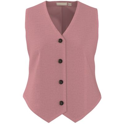 ESMARA Dames gilet met linnen (Lichtroze, 34) ESMARA Dames gilet met linnen (Lichtroze, 34)