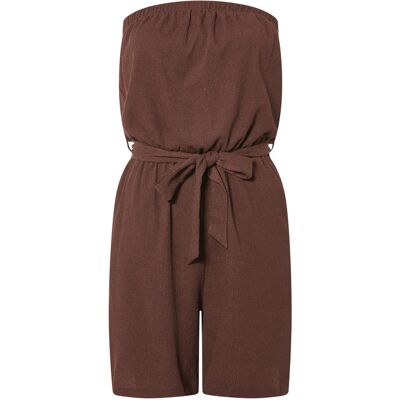 ESMARA Korte dames jumpsuit (Bruin, M (40/42)) ESMARA Korte dames jumpsuit (Bruin, M (40/42))