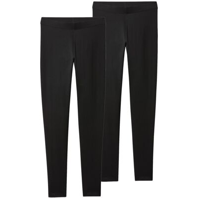 esmara Set van 2 dames leggings (Zwart, M (40/42)) esmara Set van 2 dames leggings (Zwart, M (40/42))