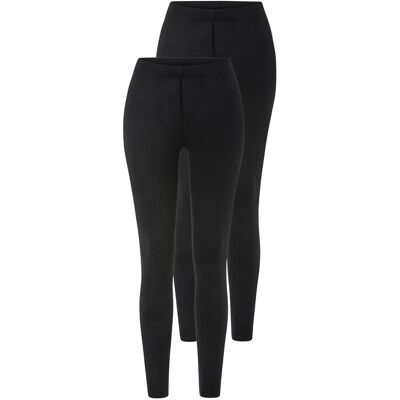 esmara 2 dames leggings (Zwart, XS (32/34)) esmara 2 dames leggings (Zwart, XS (32/34))