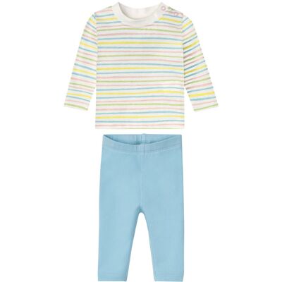 lupilu 3-delige baby set (Blauw/gestreept, 86/92) lupilu 3-delige baby set (Blauw/gestreept, 86/92)