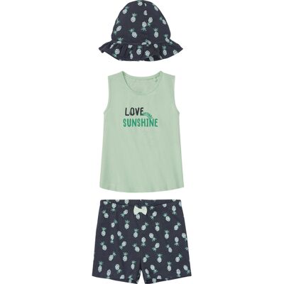lupilu Kinder set, 3-delig (Donkerblauw/groen, 98/104) lupilu Kinder set, 3-delig (Donkerblauw/groen, 98/104)