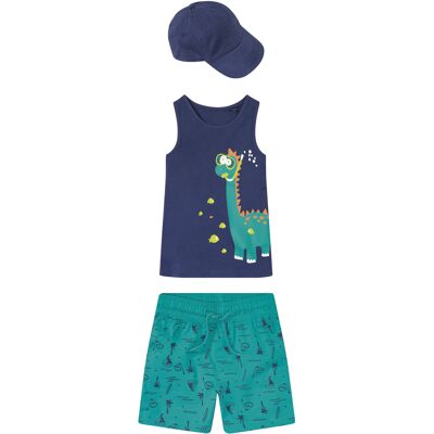 lupilu Kinder set, 3-delig (Donkerblauw/turquoise , 122/128) lupilu Kinder set, 3-delig (Donkerblauw/turquoise , 122/128)