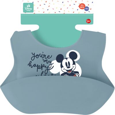 Stor Mickey Mouse Siliconen Slab - Baby Accessoire Stor Mickey Mouse Siliconen Slab - Baby Accessoire