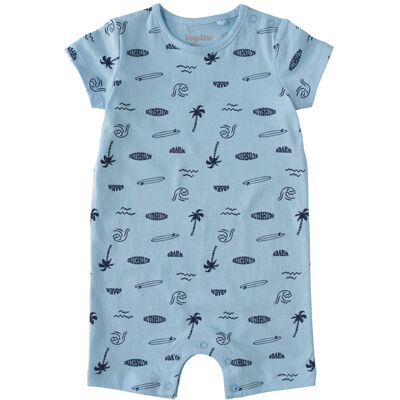 LUPILU Baby pakje met korte mouwen (Blauw, 62/68) LUPILU Baby pakje met korte mouwen (Blauw, 62/68)