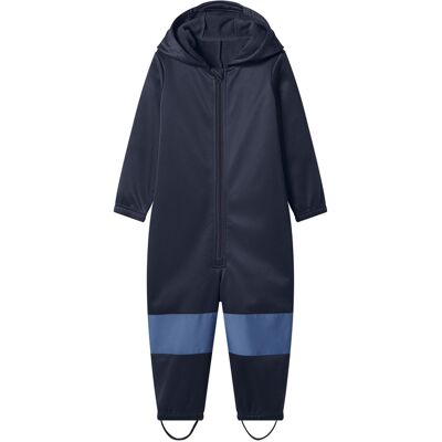 LUPILU Kinder softshell regenpak (Donkerblauw/blauw, 86/92) LUPILU Kinder softshell regenpak (Donkerblauw/blauw, 86/92)