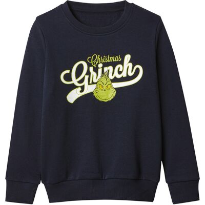 Lidl Kinder kersthoodie of trui The Grinch (Marineblauw, 122/128) Lidl Kinder kersthoodie of trui The Grinch (Marineblauw, 122/128)