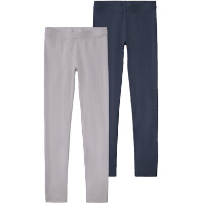 pepperts! 2 kinder leggings (Marine/grijs, 158/164) pepperts! 2 kinder leggings (Marine/grijs, 158/164)
