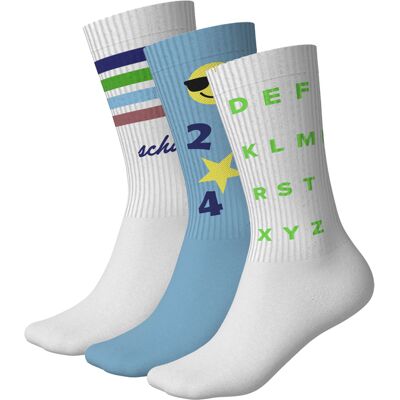 Lidl 3 Paar kinder sokken (Blauw, 27/30) Lidl 3 Paar kinder sokken (Blauw, 27/30)